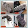 Retractable Electrostatic Feather Duster with Telescopic Pole for Household Dusting and Crevice Cleaning