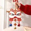 Waking Lion Blessing  Wind Chime Cartoon Blessed Bag Pendant Wall Hanging  Door Decor