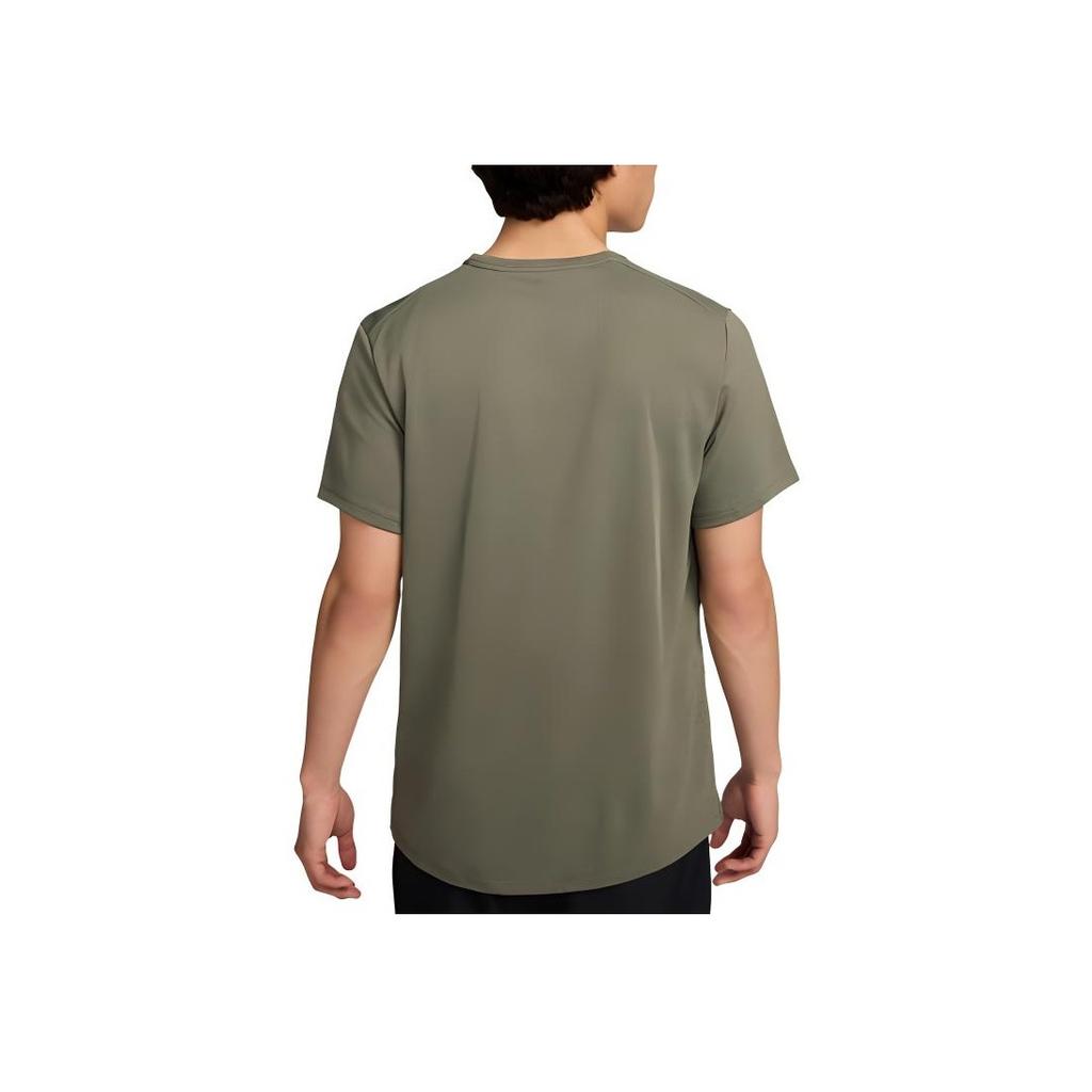 Nike Comfortable Breathable Short Sleeve Crew Neck Letter Logo Print T-Shirt Men tops Green FV9900-053