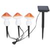 Mushroom Shaped Lawn Lamp Solar Garden Lights LED Waterproof Lamp for Outdoor Pathway