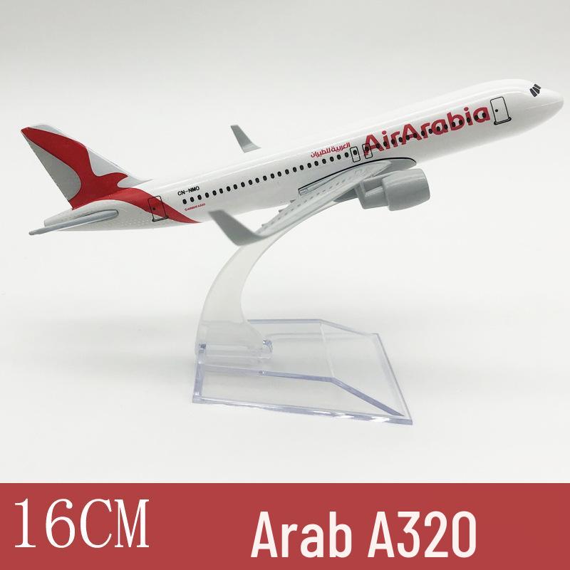 Emirates A320 16CM Alloy Airplane Model