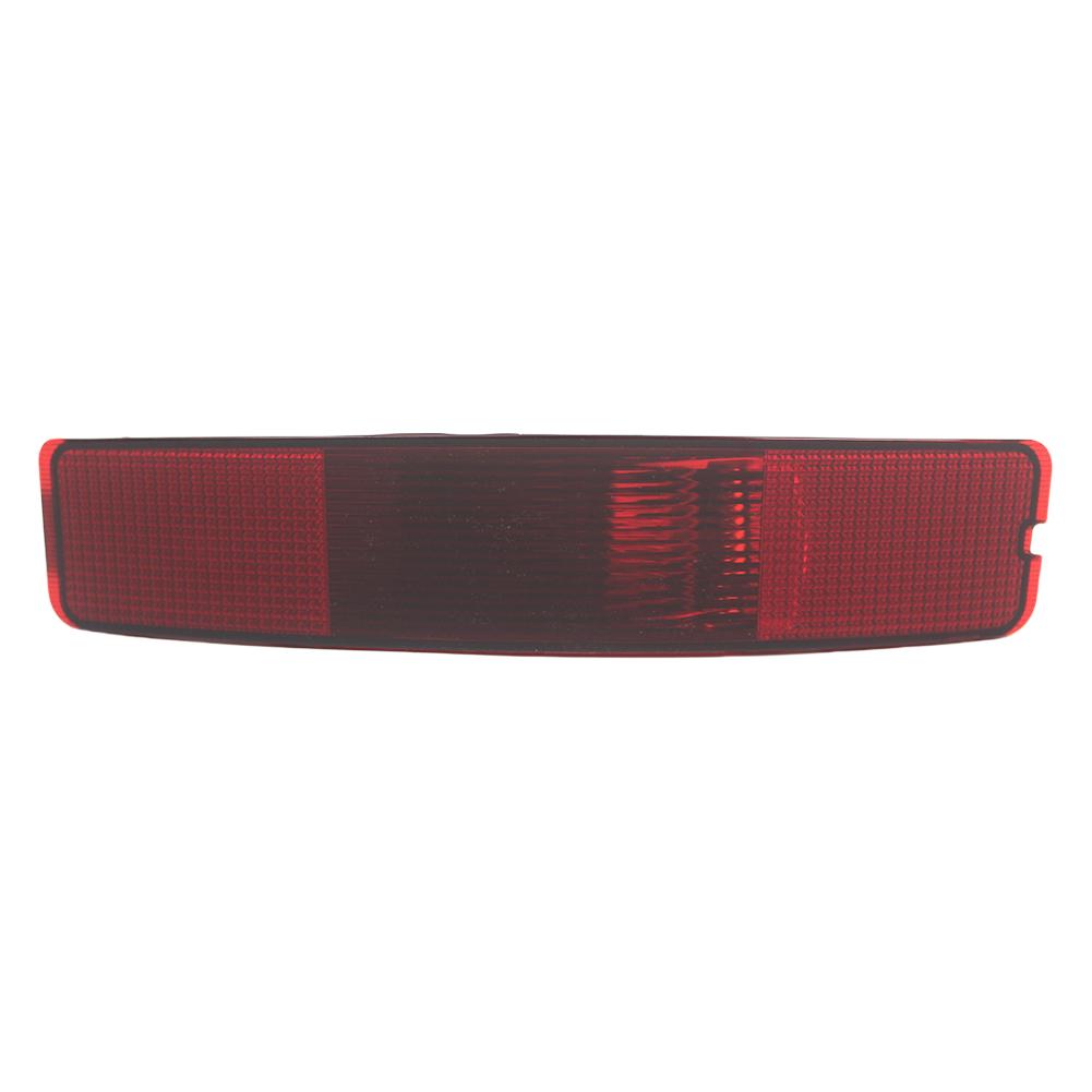 Red Rear Bumper Tail Central Fog Lamp Rear Bumper Tail Light Rear Bumper Reflector Stop Lamp for Volvo XC90 2003 2004 2005 2006