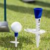 Golf Tees Height Adjustable High Stability Low Friction Increase Distance Unbreakable Long Golf Tees Golf Training Tool