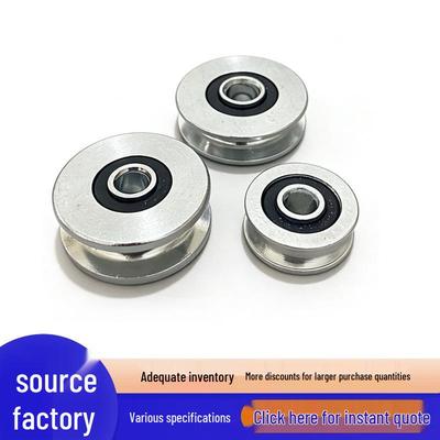 Miniature Steel U-Groove Bearing Pulley for Hoist and Elevator Wire Rope