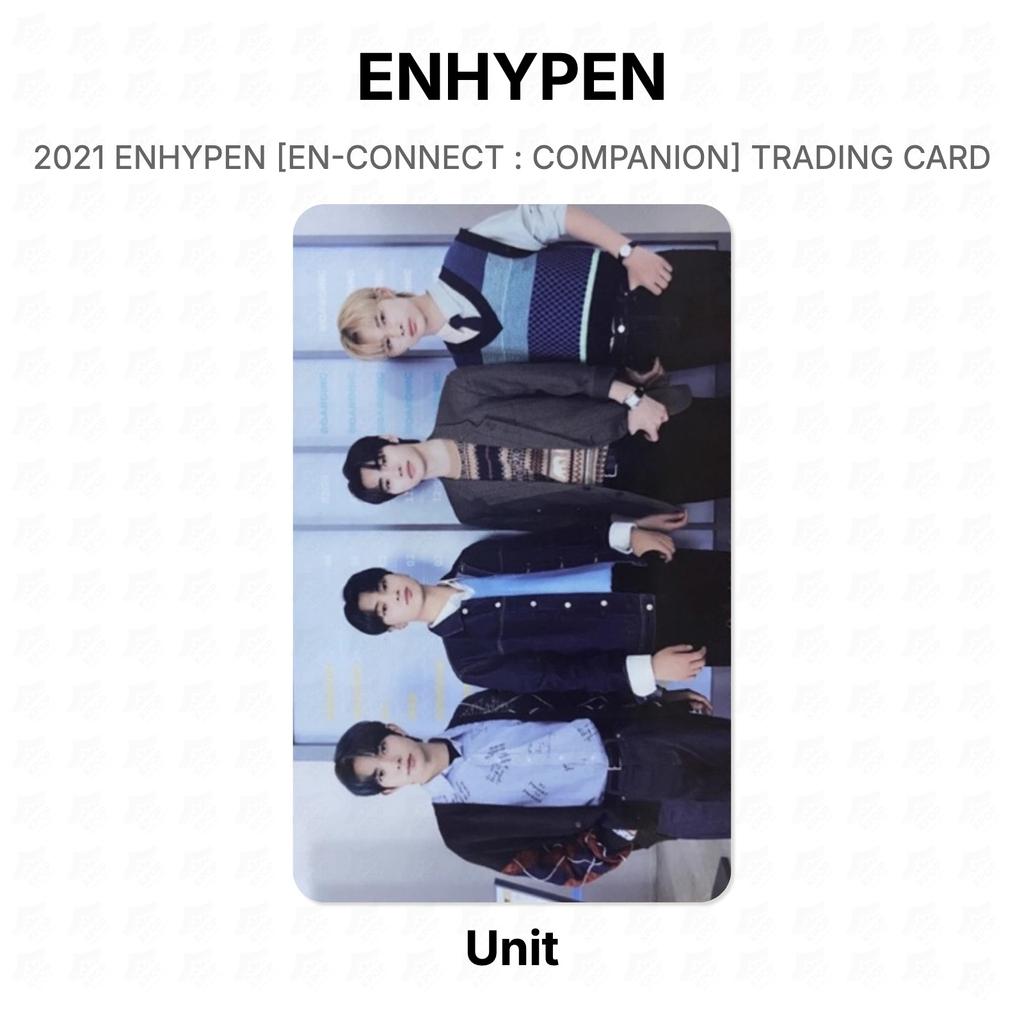 ENHYPEN 2021 ENHYPEN [EN-CONNECT : COMPANION] TRADING CARD Official Photocard