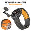 Titanium Wristband for Samsung Galaxy Watch 8 44mm 40mm 8 Classic 46mm Bracelet Business Metal Band for Galaxy Watch Ultra 2025