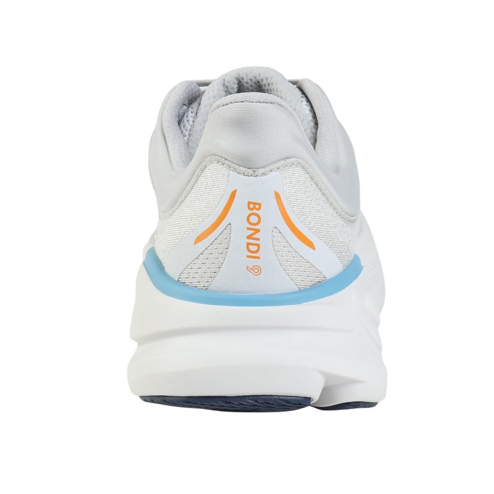 HOKA Bondi 9 Running Size Shoes, Gray, 1162011-SSTC, Men's 27.0