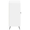 Shoe Cabinet BREDA 59.5 X 39.5 X 90 Cm Engineered Wood White