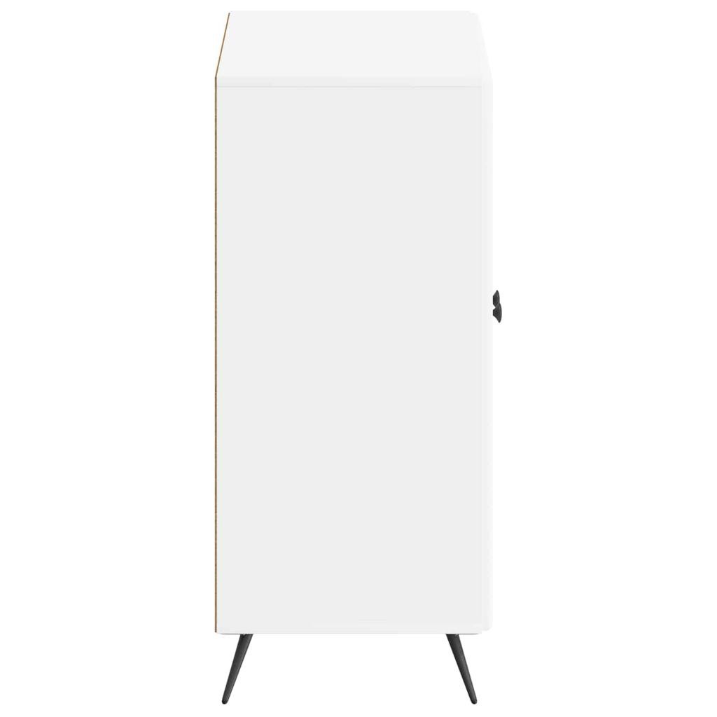 Shoe Cabinet BREDA 59.5 X 39.5 X 90 Cm Engineered Wood White