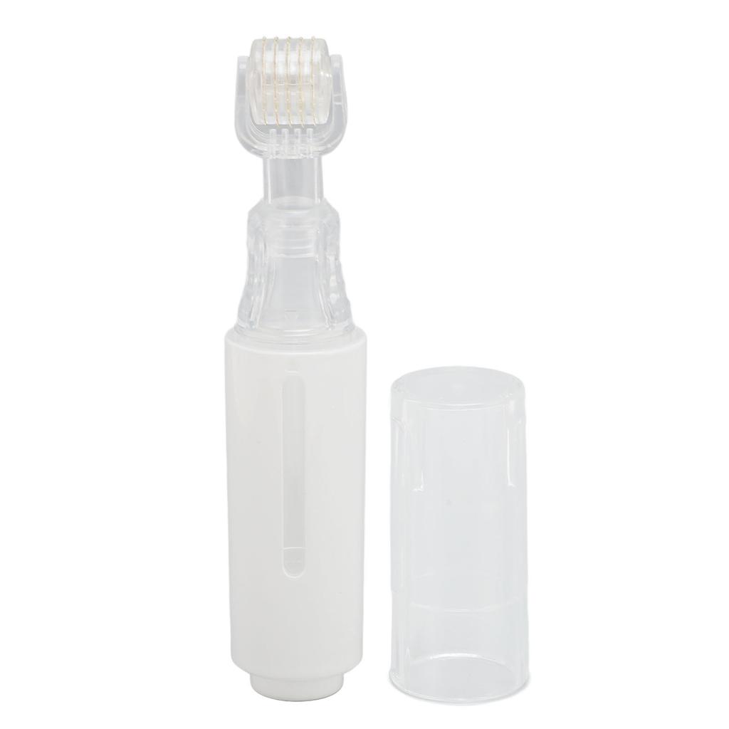 0.25mm White Lip Care Roller Portable Micro Lip Roller Massager for Home Travel Daily Use