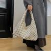 Nylon Dots Hasp High Capacity Commuting Casual Tote Bag High Quality Korean Style Bags Daily Commute Fashion Shoulder Bags