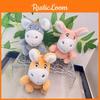 And Cute Colorful 15cm Plush Donkey Toy For Kids Soft Adorable Keychain Accessory Plush