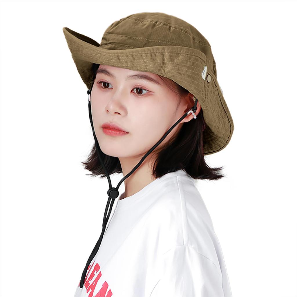 Croogo Safari UV Sun Wide Sun Small Bucket Hat with Adjustable Perfect for Fishing and Outdoor Activities Men's Hat, Protection, Protection,
