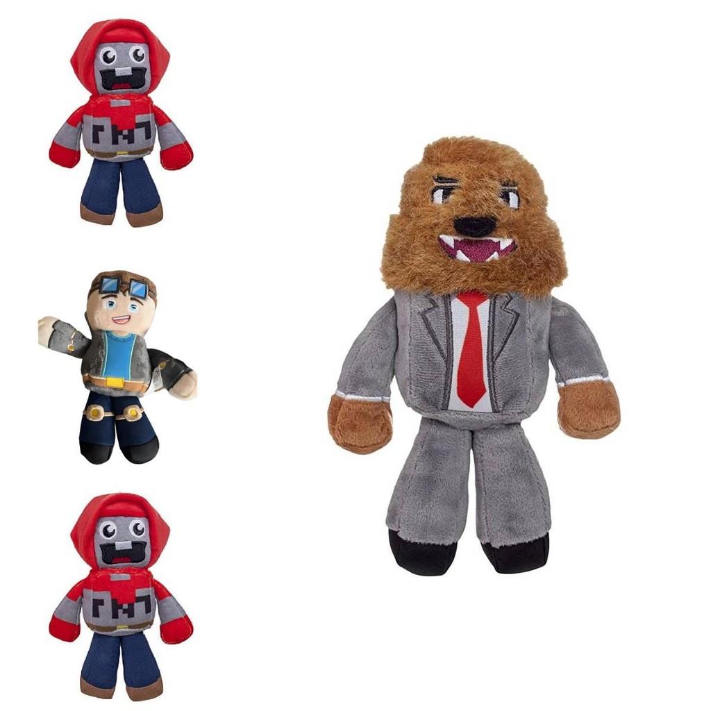Vibrant Minecraft Tube Heroes Plush Doll Featuring Bold Colors And Durable Fabric