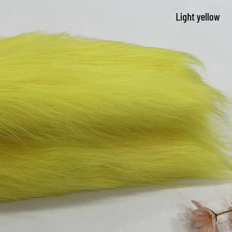 12cm Plüschstoff für DIY-Baumwollpuppenkostüme und Upcycling-Projekte