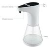 Distributeur automatique de savon - 520 ml - Sans contact - Commandes de volume réglables - Blanc