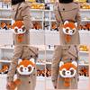 Fulgens Ailurus Animal Pattern Backpack Feather Cotton Filling Daily Children