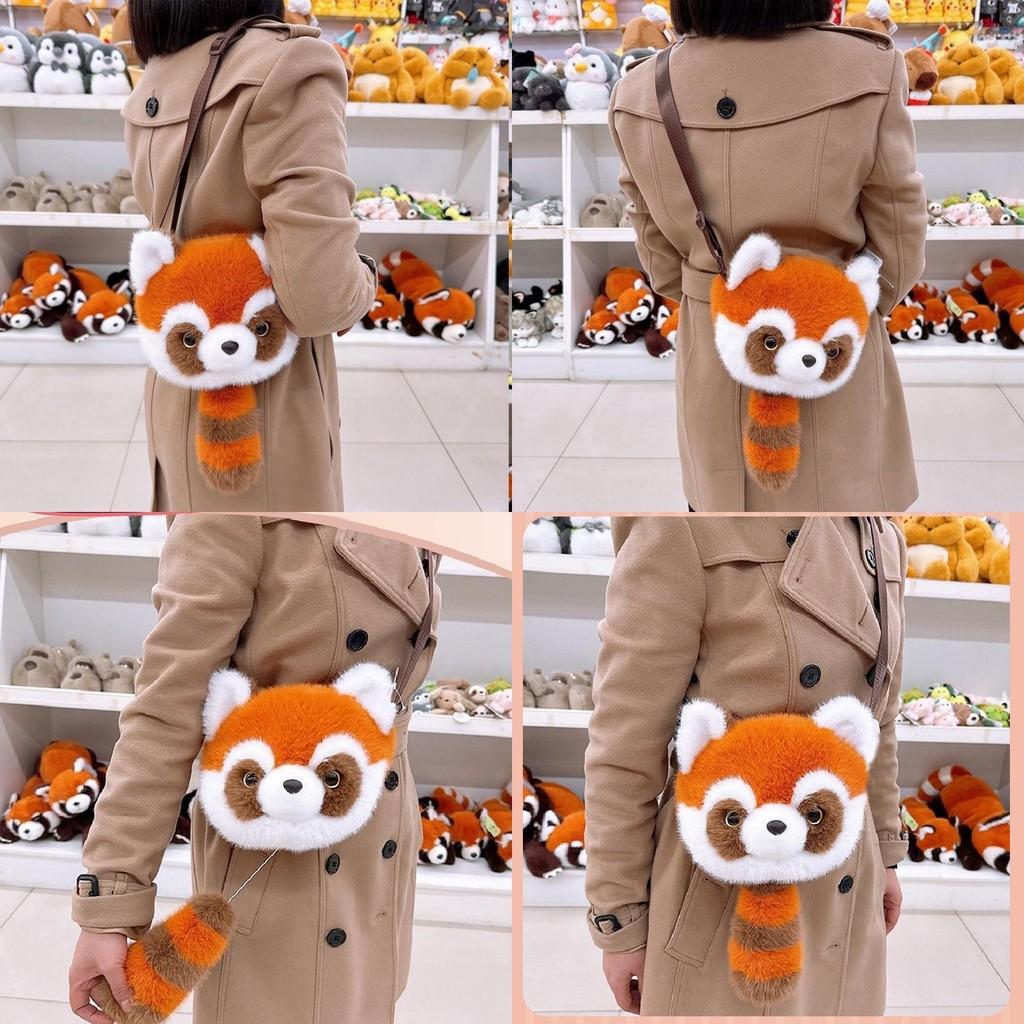 Fulgens Ailurus Animal Pattern Backpack Feather Cotton Filling Daily Children