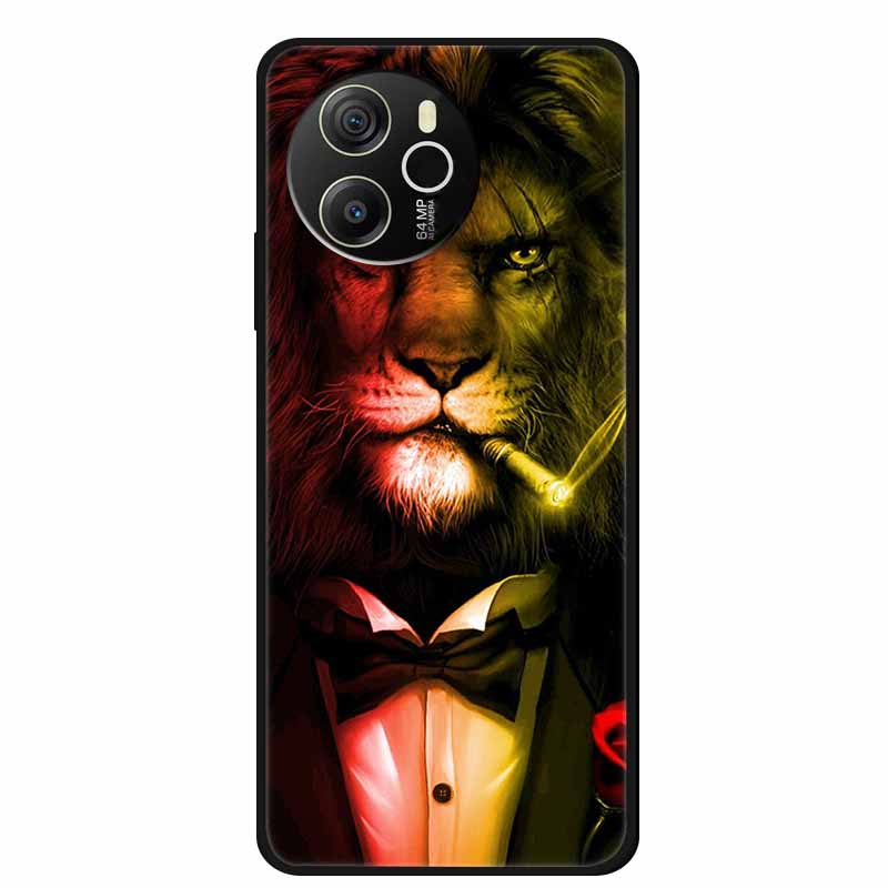 For Blackview Shark 8 Case Shark8 Black Silicone Soft Back Cover Case For Blackview Shark 8 Phone Case Cover 6.78" Coque Funda