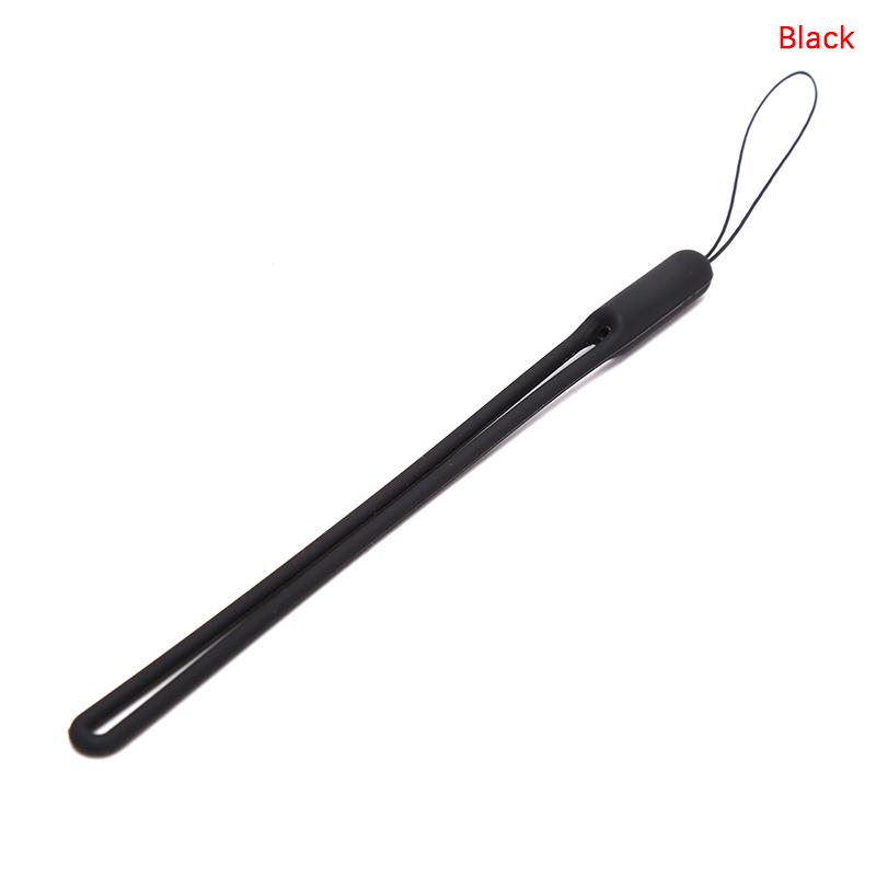 

Soft Silicone Wrist Lanyard Mobile Phone Chain Straps Keychain Diy Hang Rope
