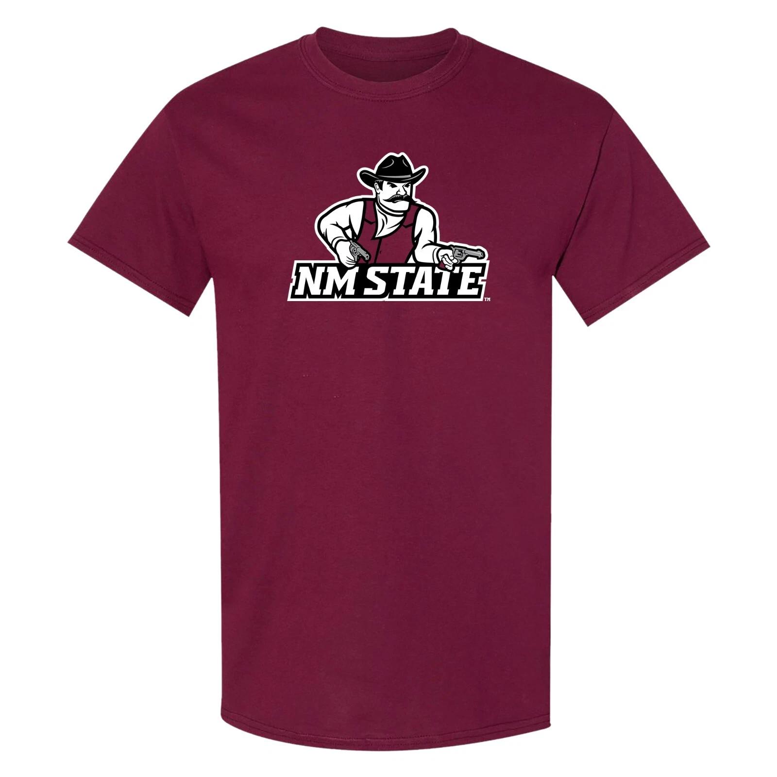 New Mexico State Aggies Primary Logo T-Shirt - Maroon S