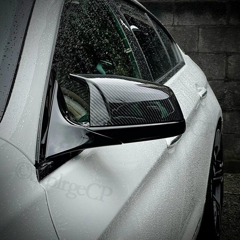 Horn Caps M Style High Quality Black Side Wing Mirror Cap Cover for BMW 5 6 7 Serie F01 F02 F03 F04 F06 F07 F10 F11 F12 F13