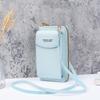 Stylish Women's Mini Shoulder Bag: Versatile Korean Mobile Phone Holder & Wallet with Large Capacity and Multi-Card Slots