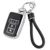 HOYZE Key Case, Key Cover, Cute, Car, Smart Key Case, Braided Leather, Key Chain,