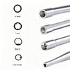 Assorted Tip Carburetor Adjustment Screwdriver with Recessed Screw Access, Textured Grip Handles and Metal Rods