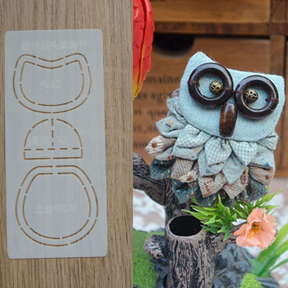 Premium Patchworks Template Reusable Drawing Template for Animal Doll Making