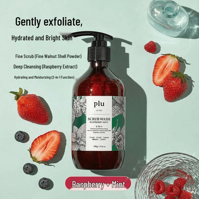 PLU Body Scrub Shower Gel