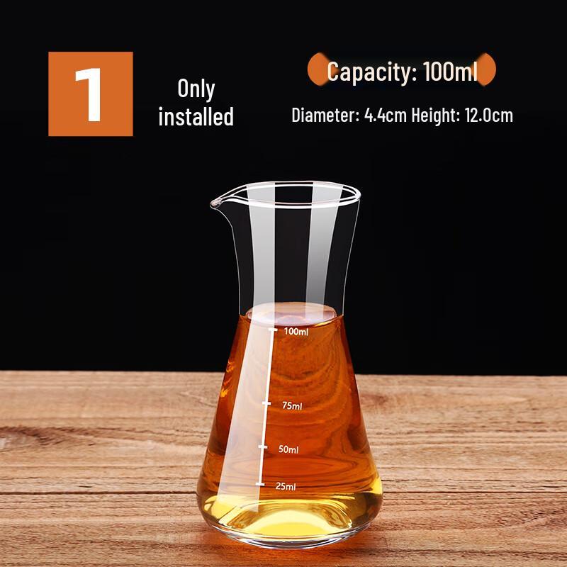 100ml Glass Liquor & Wine Decanter Set