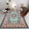 Klassischer böhmischer Stil Retro Teppich Wohnzimmer Sofa Schlafzimmer Arbeitszimmer Küche Eingang Matte Rutschfest Leichter Luxus Heimdeko Matte