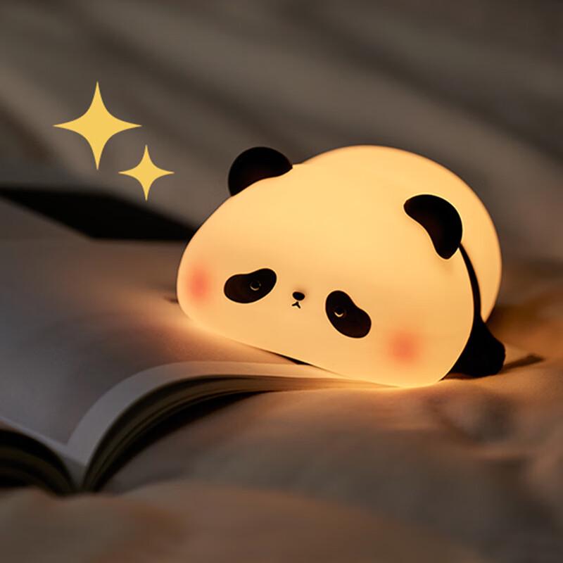 Panda Tap-Tap Silicone Night Light
