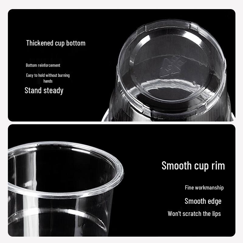 Yangge Disposable Transparent Plastic Cups