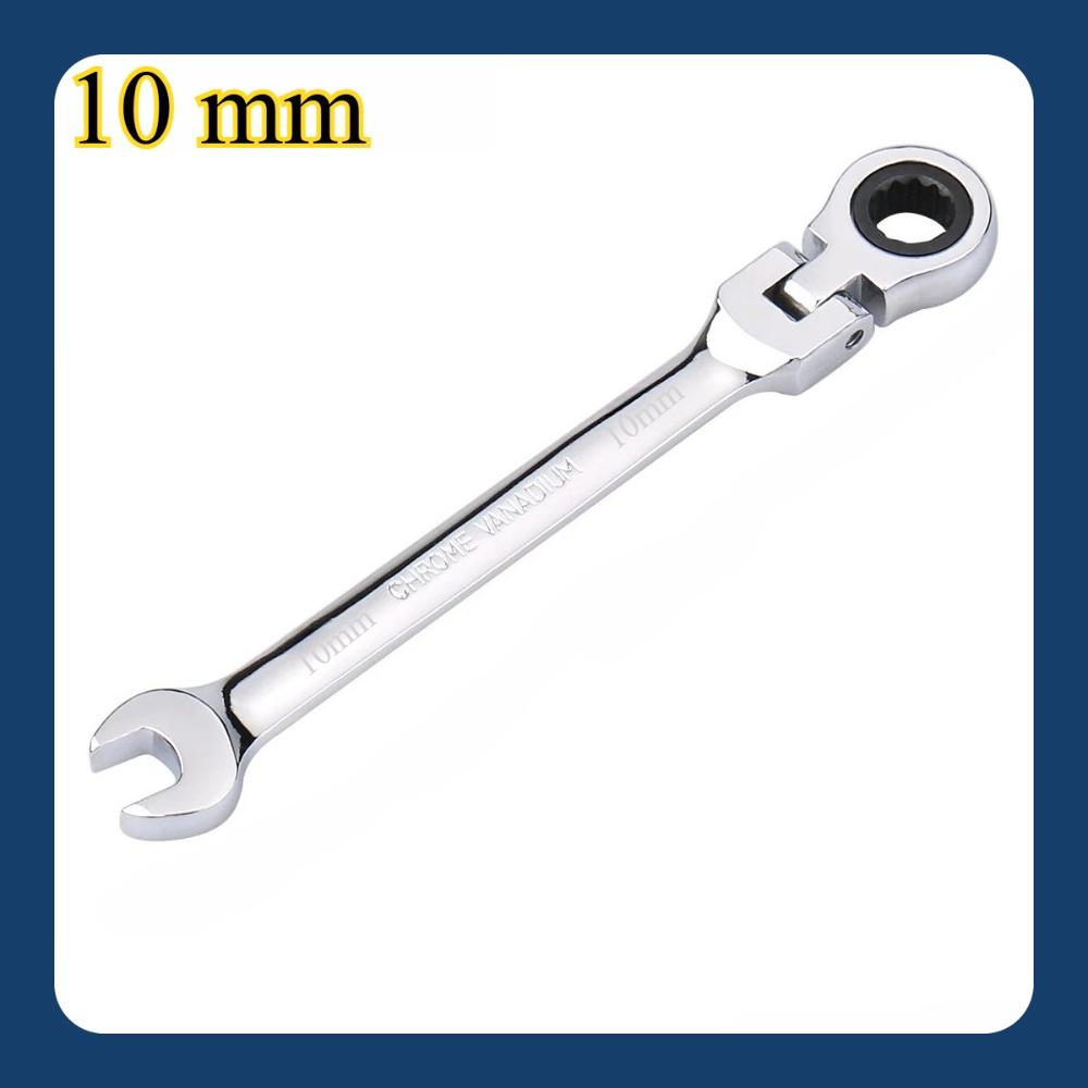 72-Tooth Ratchet Wrench - Dual-Head (Open End/Quick-Release), 180° Rotation, Professional Tool for Efficient Maintenance