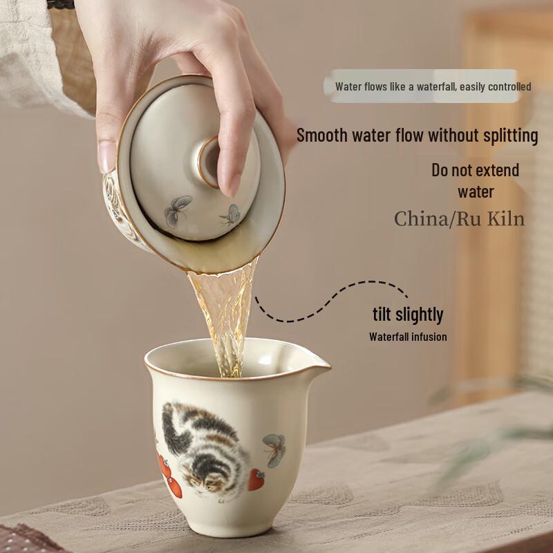 Buzhuo Ceramic Single-Serve Gaiwan