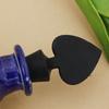 Plug Sealer Bottle Plug Fresh Wine Keeper Wine Stoppers Red Wine Bottle Cap Poker Shaped Silicone