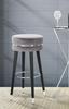 Bar Stool Paris Gray Silver Cm Ø 35X74