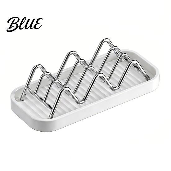 Impact Resistant Soap Tray Holder Stainless Steel Drain Tray