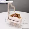 Creative Retro Wind-up Music Box for Home & Shop Decor, Photography Props