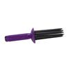 Lockenwickler-Kamm mit rutschfestem Griff H Styling-Locke Volumengebendes Styling-Werkzeug für alle H-Typen Lila