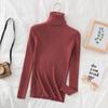 Women Fall Turtleneck Sweater Knitted Soft Pullovers  Basic Soft Sweaters