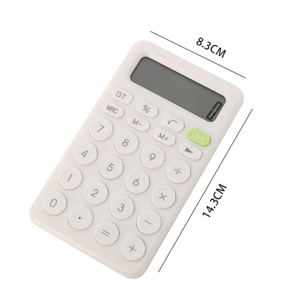 8 Digit Math Calculator Candy Color Large-screen Calculator Electronic Calculator  For Home Office
