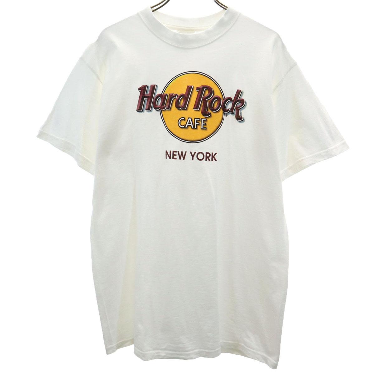 

HARD ROCK CAFE Short sleeve T-shirt M off white Men s Used