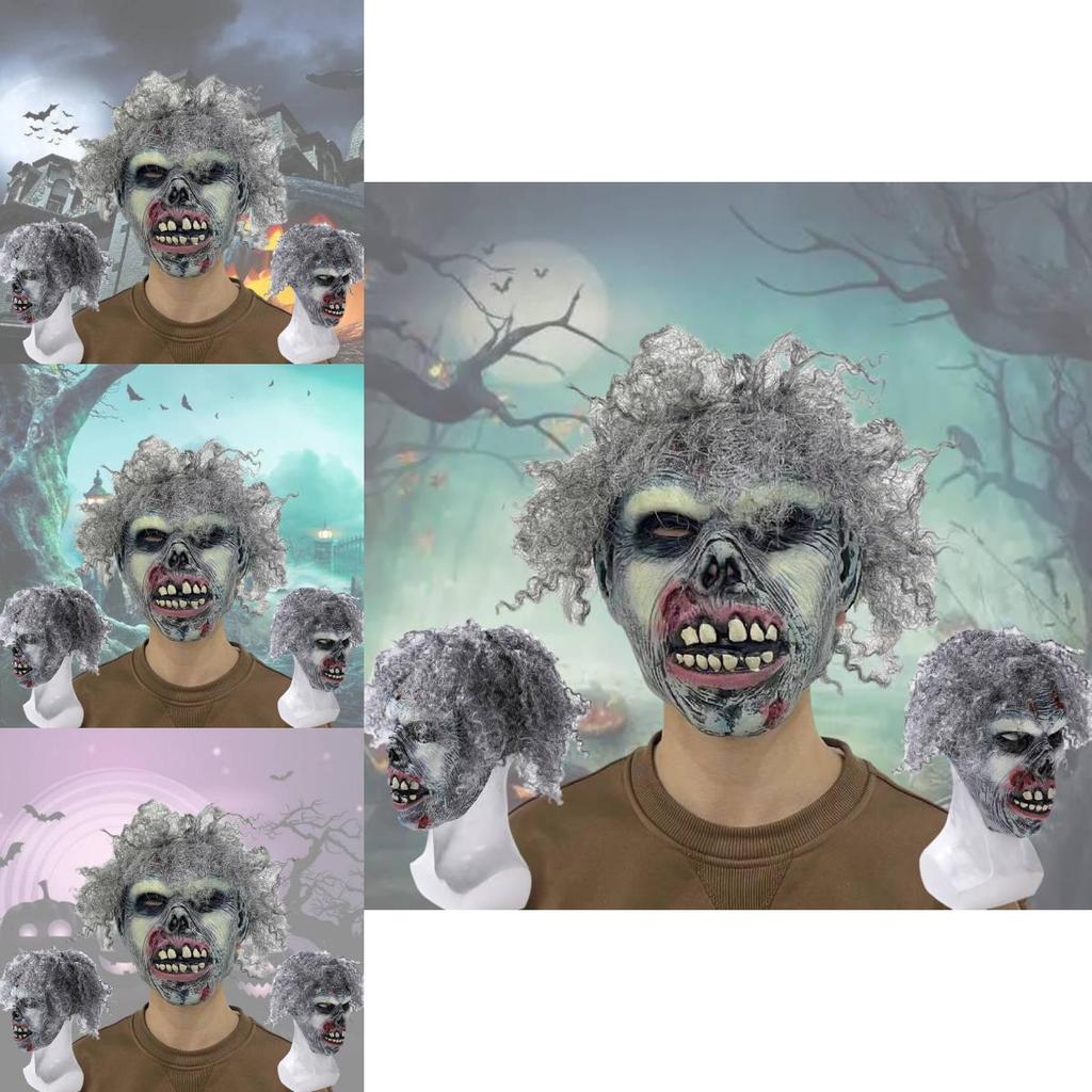 Scary Zombie Clown Mask For Halloween Parties Premium Latex Funny Design Ideal For Escape Rooms
