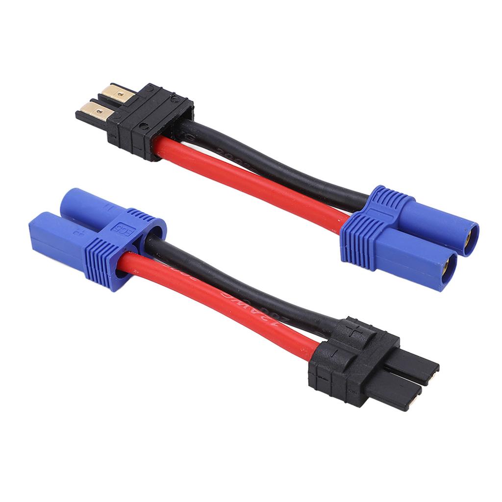 RC Male to EC5 Cable Durable Plastic Copper Soft Silicone High Safety Corrosion Resistant RC Male to EC5 Female