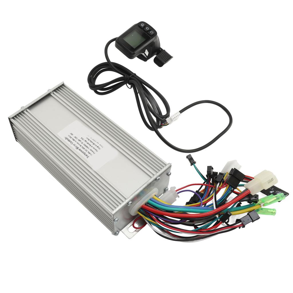 36V 48V 1000W 38A Motor Controller Set Elektrische Fahrrad Modifizierte Controller mit 128DX Daumen Gas
