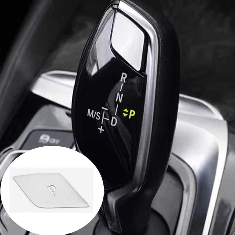 For BMW 5 6 7 Series 6GT X3 X4 G30 G31 G38 G11 G12 G01 G08 G02 Car Gear Shift Knob Parking Brake P Button Trim Sticker Accessory