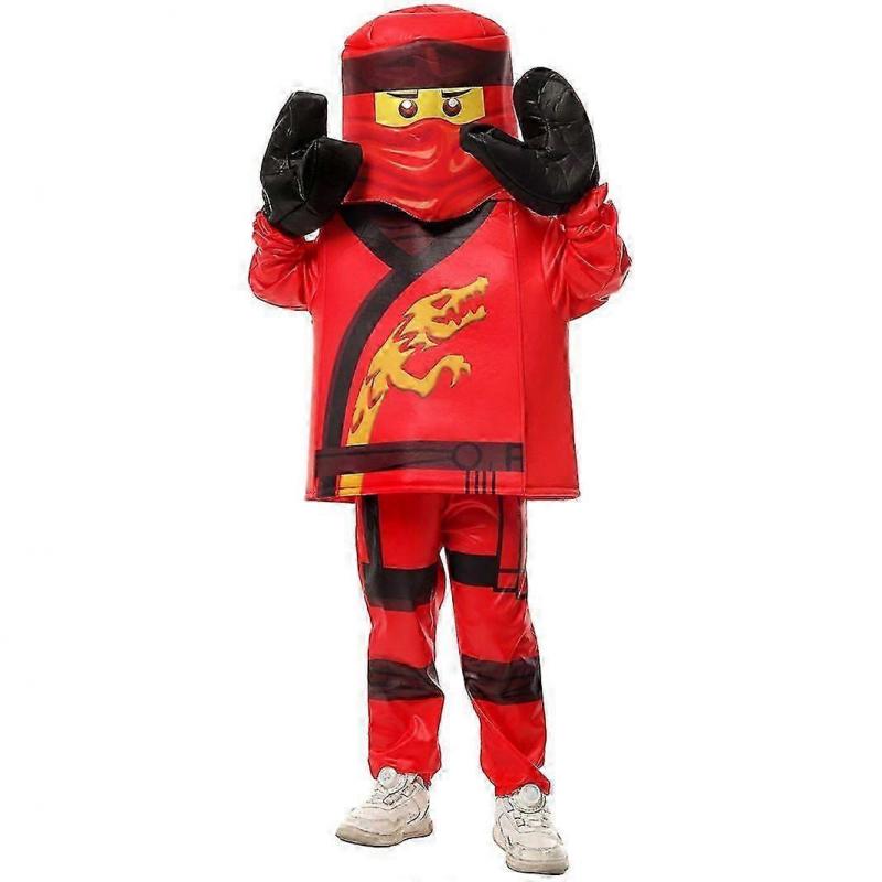 Ninjago Costume Halloween Cosplay Outfit Party Performance Wear Soft